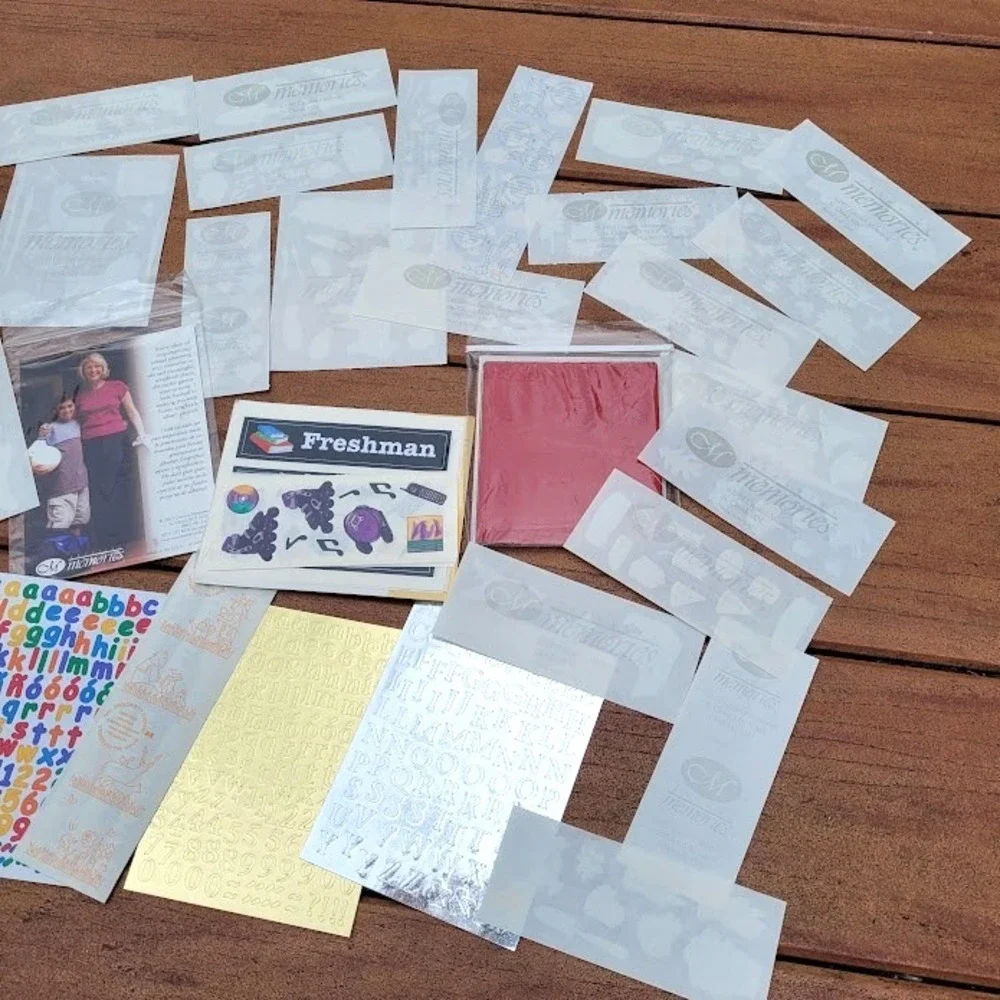 Vintage Sticker Lot Mrs Grossman's 80s 90s NOS New Old Stock Collect Collage Fun